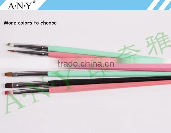 ANY UV Gel Nail Beauty Care Wood Handle Small Nail Brush for Nail Art photo-4