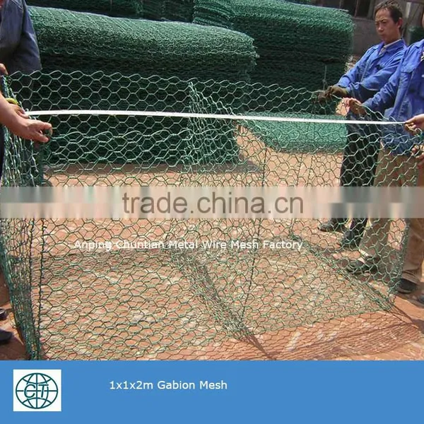 0.5x1x2m 80x100mm Hot Dipped Galvanized Stone Gabion Box photo-2