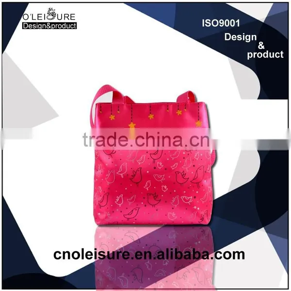 Reusable Foldable Grocery Shopping Bag Polyester Foldable Shopping Bag Wholesale for 2015