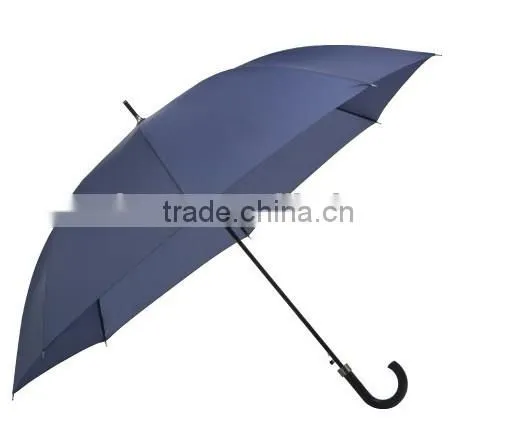 23 Inch Long Stick Logo Cheapest Factory Business Umbrella photo-3