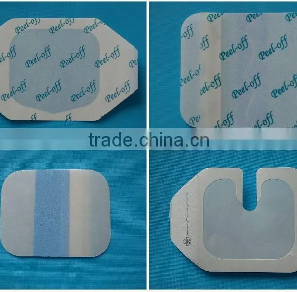 Hot sale polyurethane film dressing adhesive wound dressing /plaster