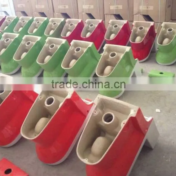 Wholesale Mass Production One Piece Sanitary Red Design Color Toilet photo-2