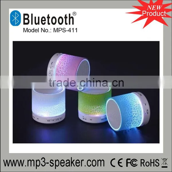 MPS-411 LED Flash Gift Portable Speaker for Android