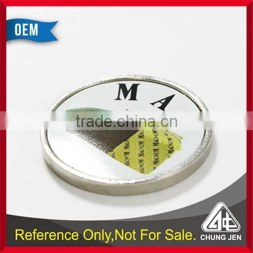 Customized Oem Metal Soft Cloisonne Market Shopping Cart Trolley Token Coin photo-2