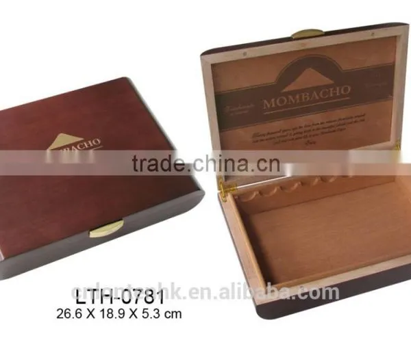 Small Cigar Wooden Package Box for Cigar Tube photo-2