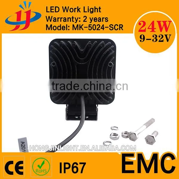 New Arrival 24 Volt Outdoor Led Flood Light Off Road Led 10-30V DC Work Lights for Truck 4WD UTE photo-2
