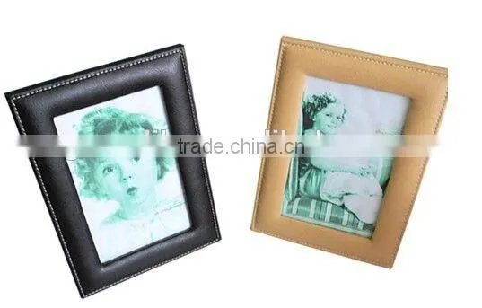 Classical Handmade Home Decoration Leather Photo Frames Designs