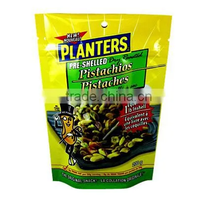 Stand up Plastic Packaging Flat Bottom Pouch
