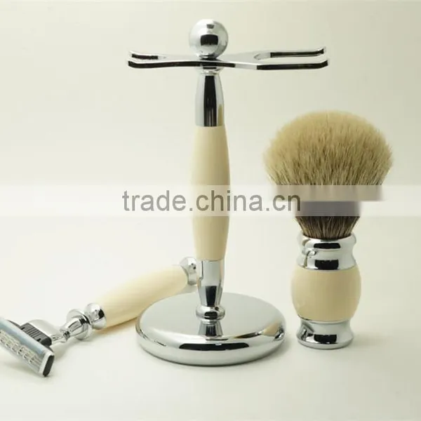 Wholesale Beard Brushes Private Label Shaving Razor Travel Shaving Kits photo-3