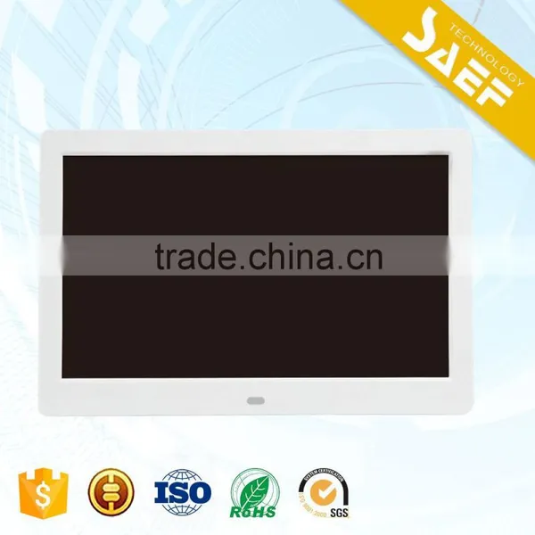 White Photo Frame With SD Card 1024*600 Resolution 10.1 Inch Photo Frame photo-3