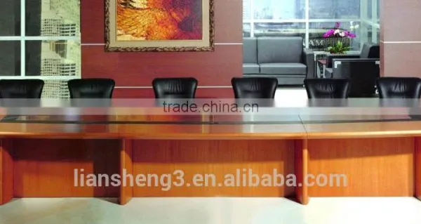 2016 Hot Selling Pratical Board With Melamine Conference /meeting Table Legs 8 People photo-5