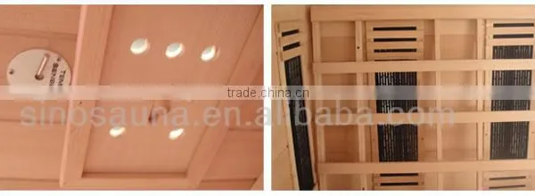 Easy Installation Infrared Steam Sauna Cabin and Sauna Room for Commerical(CE/ISO) photo-3