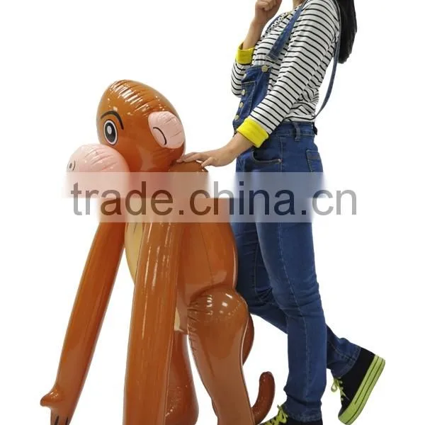 Cute PVC Inflatable Monkey Character Carton Toys Maker photo-6