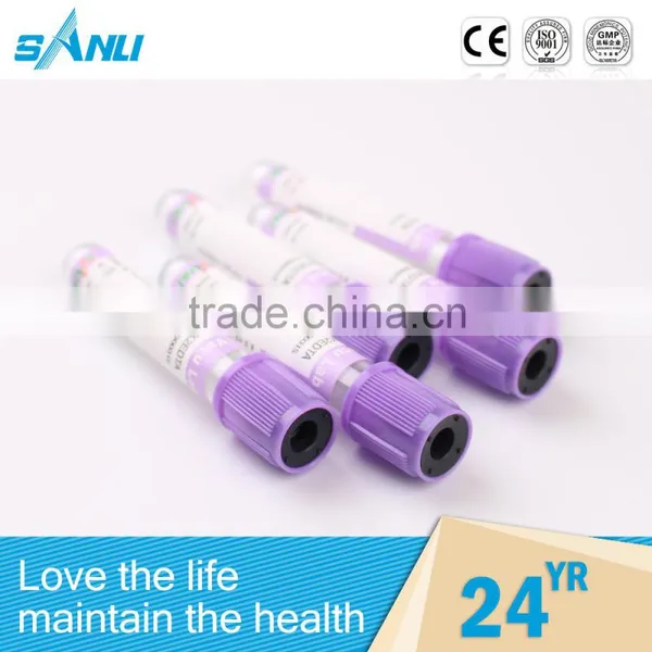 China Lavender Cap K2 K3 Edta Vacuum Blood Collecton Test Tube for Sale photo-6