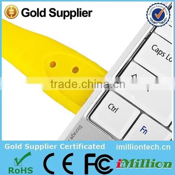 Silicon Wristband Slap Band Bracelet 2GB 4GB 8GB USB Flash Drive photo-3
