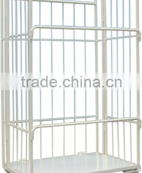 Supermarket Storage Cart Cage With Wheels HSX-92 photo-2