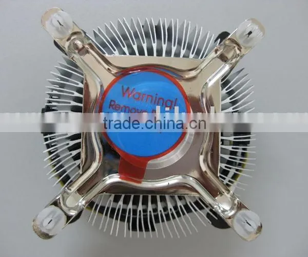 Computer cooler cpu fan, cpu cooler 775pin cpu cooling fan