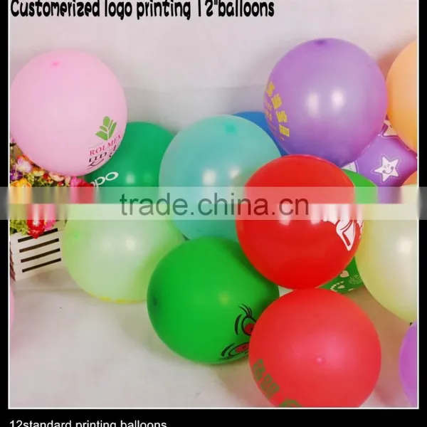 12"standard Cheap Custom Printed Balloons photo-4