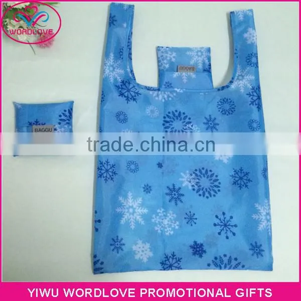 Eco-friendly Recycled Folding Shopping Grocery Bag for Supermarket photo-2