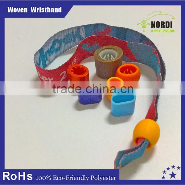 Promotional Custom Woven Security Wristbands for Events photo-6