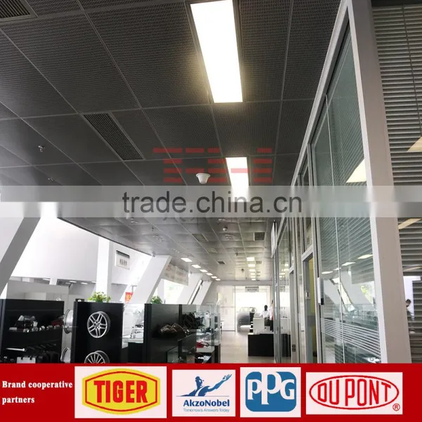 Heat Resistant Square Ceiling Aluminum Ceiling Tile 300x600 photo-6