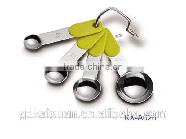 Stainless Steel Measuring Cup With Colorful Handle KX-A026