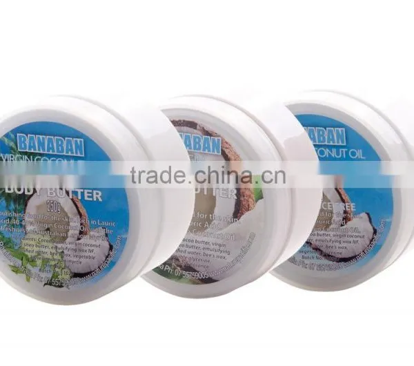 High-Grade BANABAN Extra Virgin Coconut Cream Body Butter photo-2