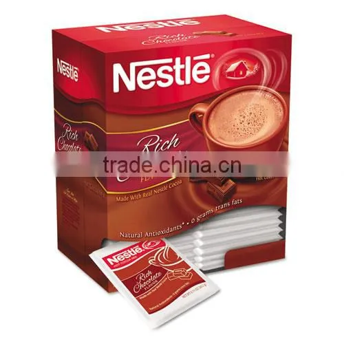 Instant Hot Cocoa Mix, Rich Chocolate, 0.71 oz Packets, 50/Box, 6 Box/Carton