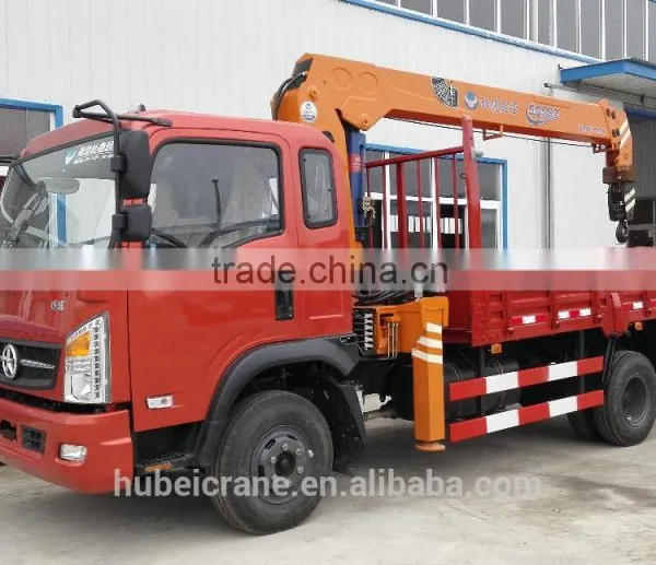 5ton Timber Crane on Truck, Model No.: SQ5S3, Hydraulic Crane With Telescopic Arms photo-2