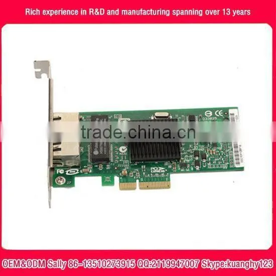 Intel 9402PT 10/100/1000M Server RJ45 2 Port Pci Lan Card photo-3