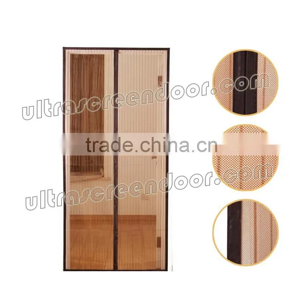 Magnetic Mesh Screen Door Seamless Closure