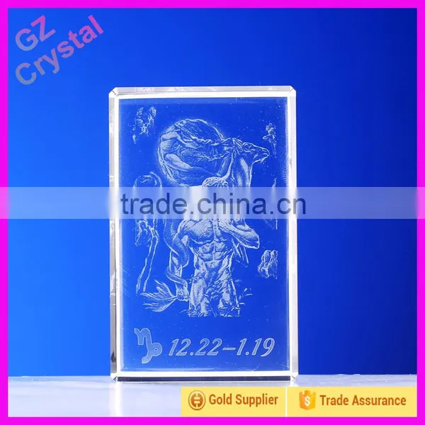 Glass 3d Laser Engraving Cut Christmas Gift Crystal Cube photo-5