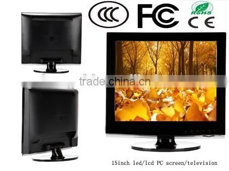 av Vga hd Interface Type15 Inch Screen Size Led Monitor Display photo-6