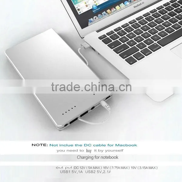 High Quality Big Capacity Super Capacitor Power Bank Universal Laptop Charger photo-2