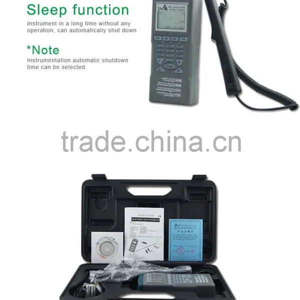 Portable Handheld Temperature Data Recorder Humidity Logger AZ9651 photo-6
