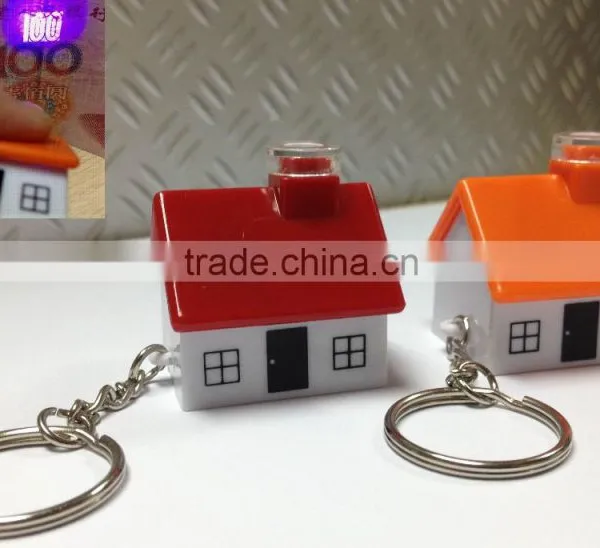 Small House Lights Keychain (white or Purple Paper Money) photo-2