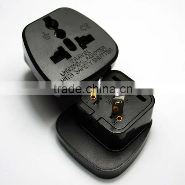 New Products 2016 Double Adapter Australia China Plug Universal Travel Electric Adapter With Safety Shutter photo-2