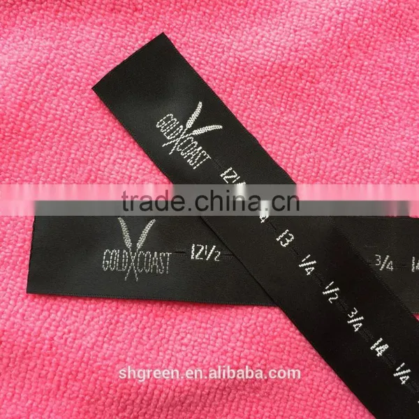 Custom Brand Logo Bow Tie Neck Ribbon,adjustable Bow Tie Ribbon With Size Number(12 1/2-18) photo-3