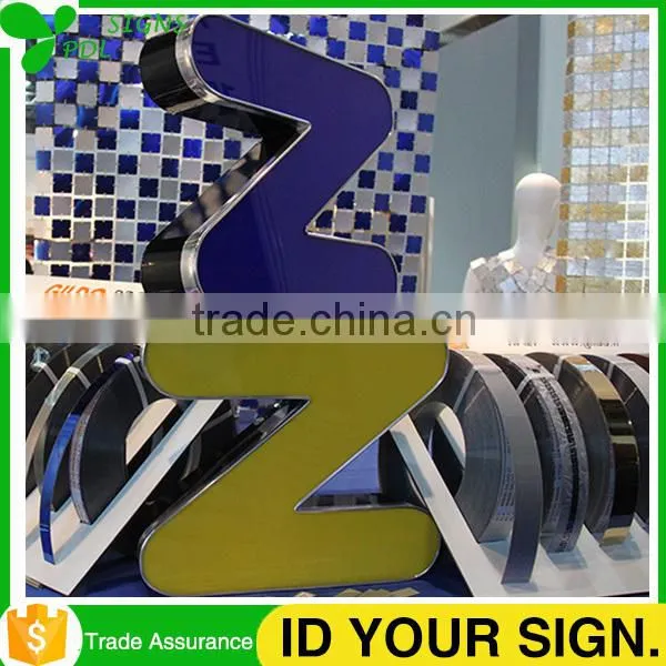 Eye-Catching Pierced 3D Stainless Steel Outdoor Led Sign photo-5