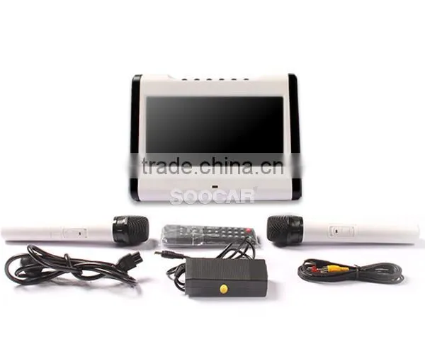 2016 New Design 10.1 Inch Portable Karaoke Set Player photo-4