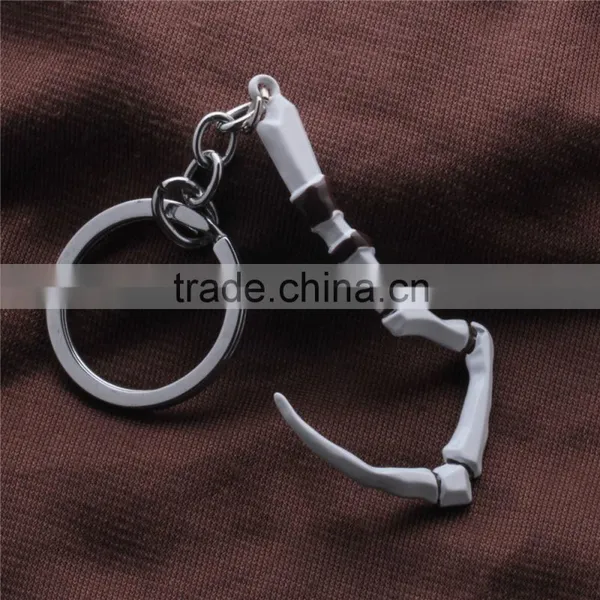 Newest PC Game Dota 2 Keychain Colorful Alloy Key Rings Keychains Dota 2 photo-2