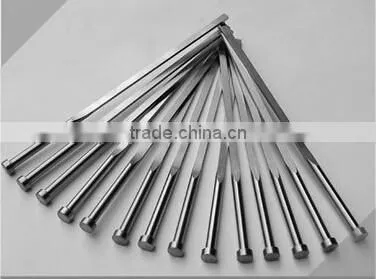 Through-hardened Flat Ejector Pin, Blade Ejector Pin With DLC Coating photo-2