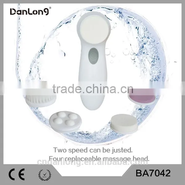 New Arrival 4 In 1 Face Massager Rotating Electric Facial Cleansing Brush photo-4