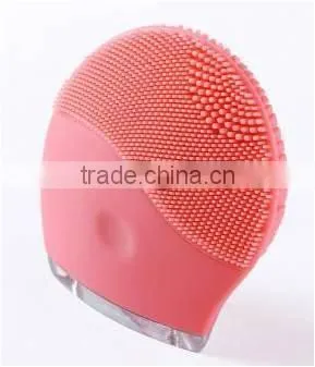Waterproof Vibration Facial Silicone Cleansing Brush photo-2
