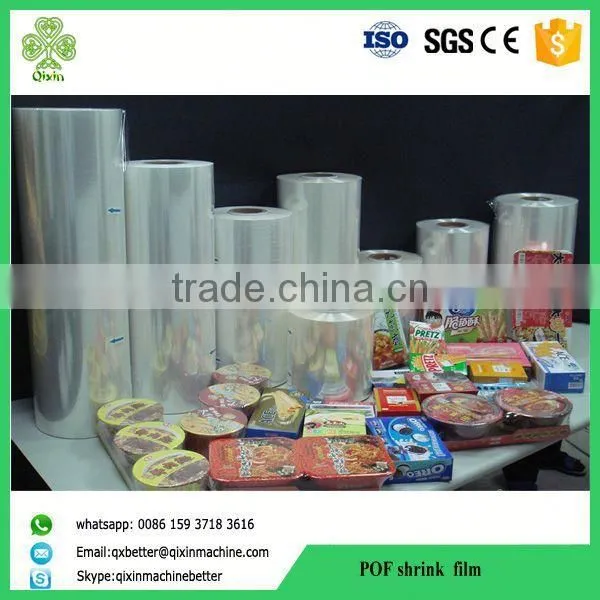 11mic-30mic Pof Shrink Wrap Film for Food Fresh