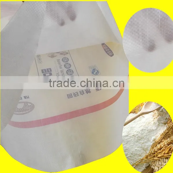 Gravure Printing Laminated Plastic Food Packaging Bag for Wheat Flour photo-2