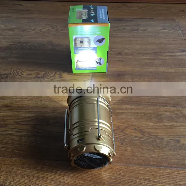 Wholesale Hot Sell Solar Rechargeable Extension Type Plastic Camping Light With Battery and Cable photo-2