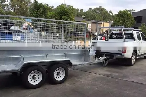 Hot Dip Galvanized Tandem Cage ATV Box Trailer photo-5
