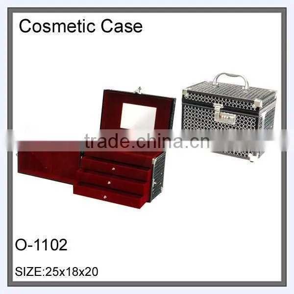3pcs Sets Yellow Transparent Acylic Cosmetic Case photo-6