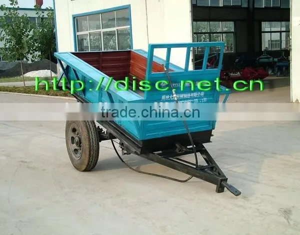 Tractor Two Wheel Tipping Trailer photo-3